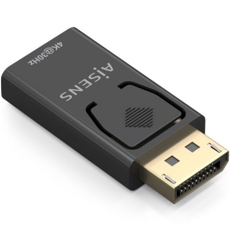 Conversor Aisens A125-0949- DisplayPort Macho - HDMI Hembra- Negro