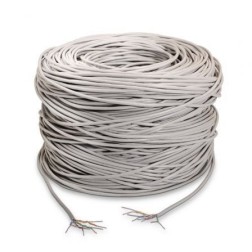 Bobina de Cable RJ45 UTP Aisens A133-0209 Cat-5e- 305m- Gris