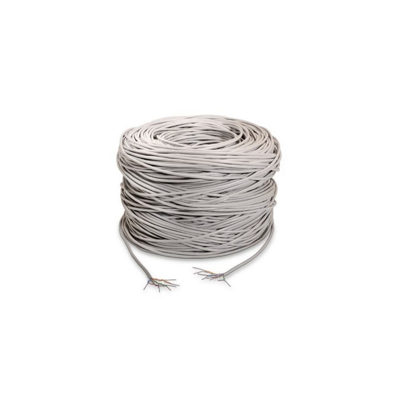 Bobina de Cable RJ45 UTP Aisens A133-0209 Cat-5e- 305m- Gris
