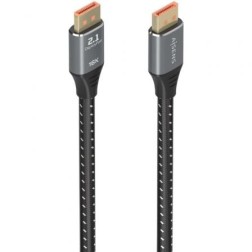 CABLE AISENS DISPLAYPORT V2-1 16K@60HZ 80GBPS DP-M-DP-M NEGRO 1-5M