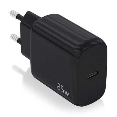 Cargador de Pared Aisens A110-0757- 1xUSB Tipo-C- 25W