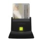 Lector de DNI y Tarjetas Aisens ASCR-SN05-BK- USB 2-0- Negro