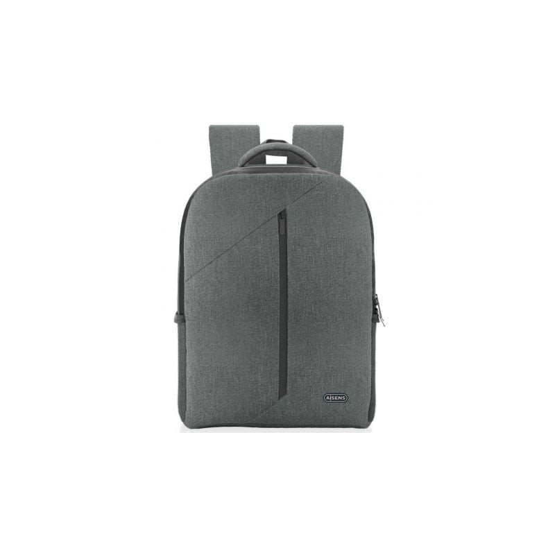 Mochila Aisens Premium ASBG-BP084-GR para Portátiles hasta 15-6"- Gris