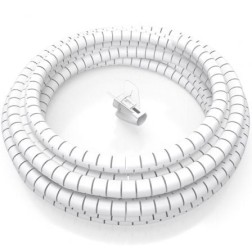 ORGANIZADOR CABLE AISENS EN ESPIRAL 25MM BLANCO 2-0M