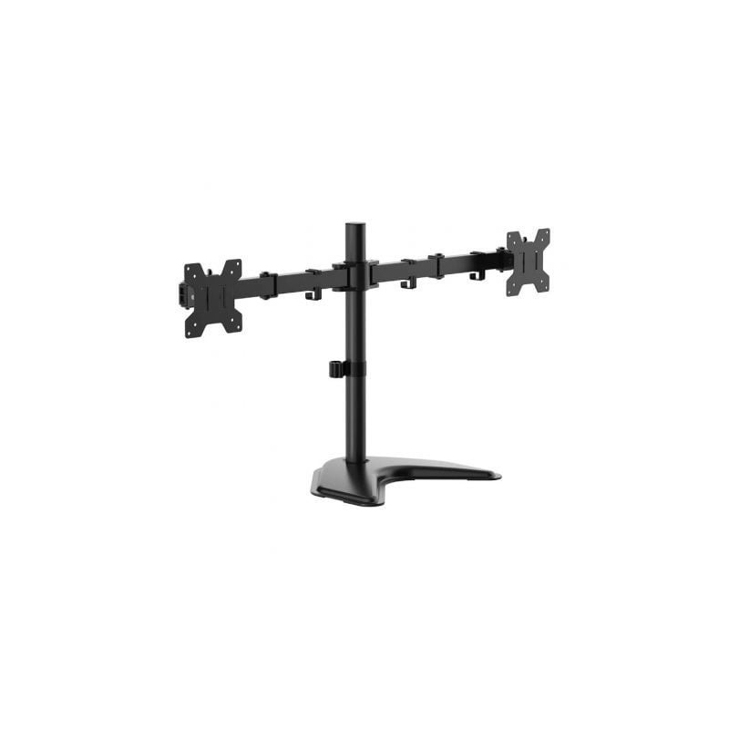 Soporte de Sobremesa para 2 Monitores Aisens DT32TSR-285- Giratorio- Inclinable- hasta 10kg