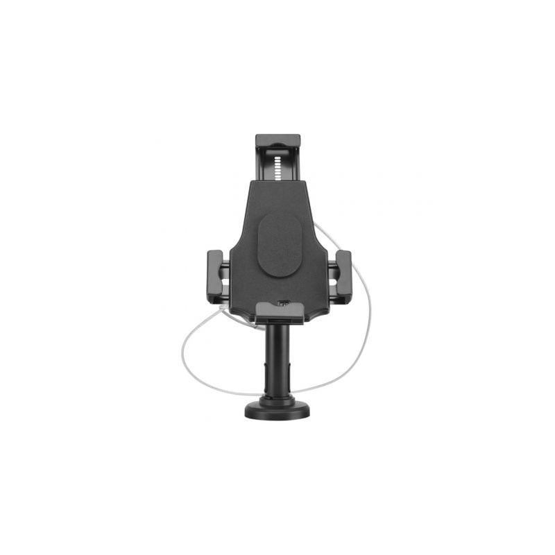 SOPORTE TABLET AISENS ANTIROBO ACERO NEGRO