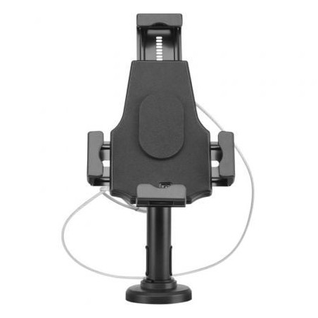 SOPORTE TABLET AISENS ANTIROBO ACERO NEGRO