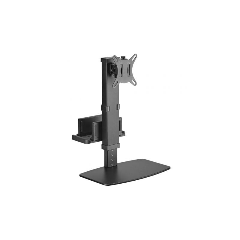 Soporte de Sobremesa para Monitor,TV y MiniPC Aisens DT32TSR-165- Giratorio- Inclinable- hasta 8kg