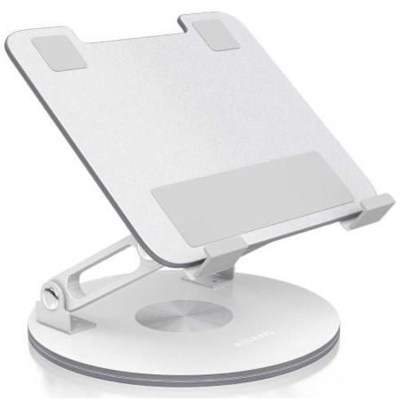 SOPORTE SOBREMESA AISENS AJUSTABLE GIRATORIO PORTATIL-TABLET 7"-13" PLATA