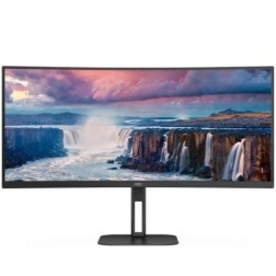 Monitor Profesional Ultraparonámico Curvo AOC CU34V5C-BK 34"- WQHD- Multimedia- Negro
