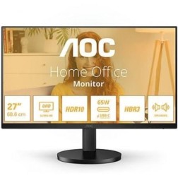 Monitor Profesional AOC U27B3CF 27"- 4K- Multimedia- Regulable en altura- Negro