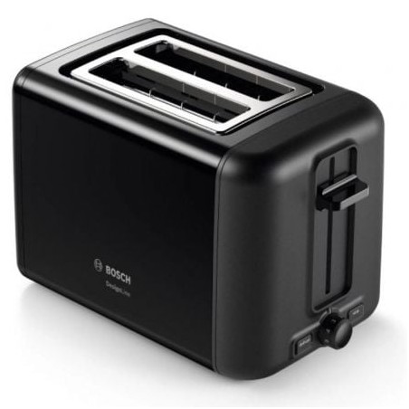 Tostador Bosch DesignLine TAT3P423- 970W- Negro