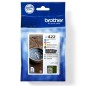 Pack cartuchos tinta brother lc422val negro