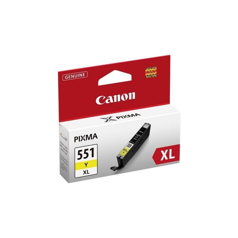 Cartucho de Tinta Original Canon CLI-551Y XL Alta Capacidad- Amarillo