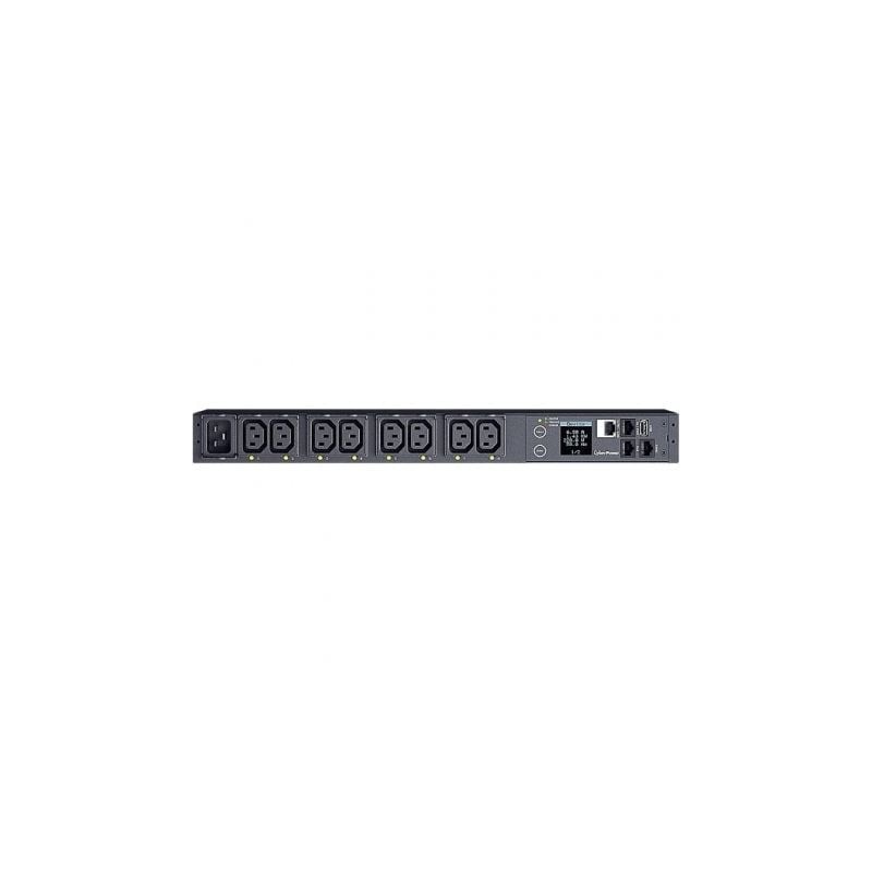 Unidad de Distribución para Alimentación Cyberpower PDU41005- 16A- 8x IEC C13- Formato Rack 1U