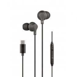 Auriculares Intrauditivos Daewoo DW2015- con Micrófono- USB Tipo-C- Negros