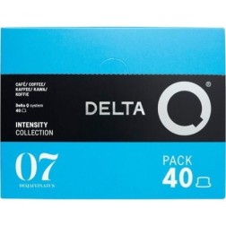 Cápsula Delta DeQafeinatus para cafeteras Delta- Caja 40