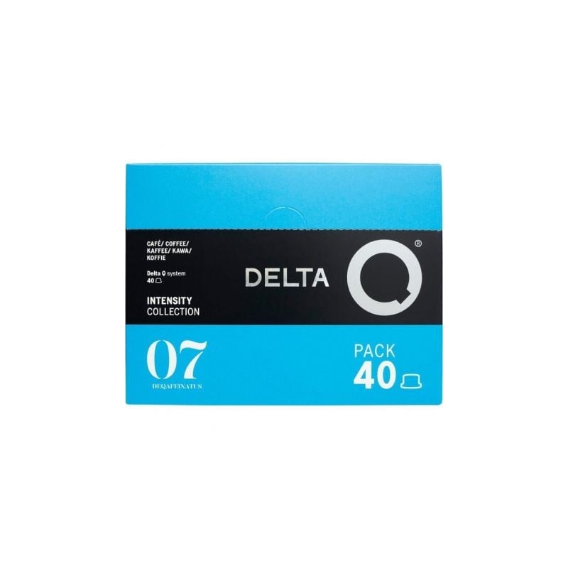 Cápsula Delta DeQafeinatus para cafeteras Delta- Caja 40