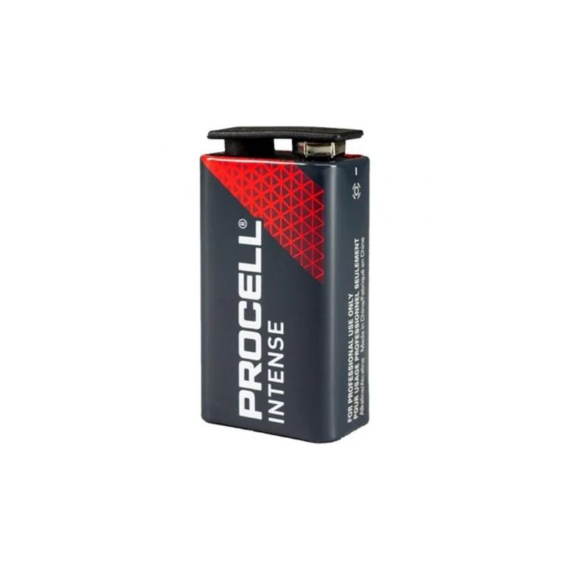 Pack de 10 Pilas Duracell Procell Intense Power DURINTLR61C10- 9V- Alcalinas