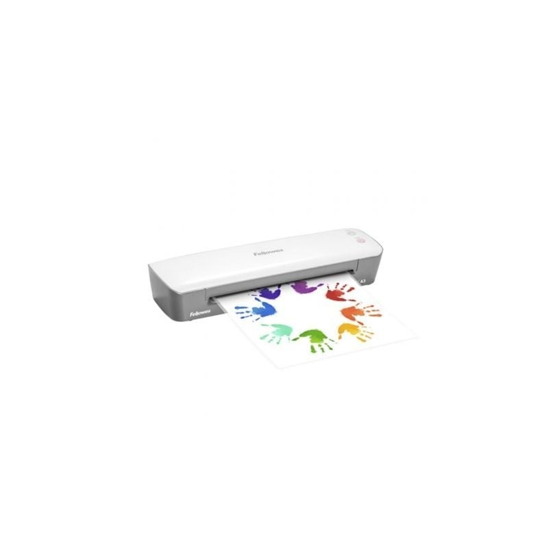 Plastificadora Fellowes Ion A3- hasta A3 y 125 Micras- Blanca y Gris Plastificadora Fellowes Ion A3- hasta A3 y 125 Micras- Blanca y Gris