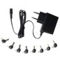 Cargador de CA-CC Fonestar AD-520F- 10W- 8 Conectores- Voltaje 5V Cargador de CA-CC Fonestar AD-520F- 10W- 8 Conectores- Voltaje 5V