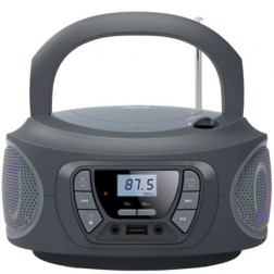 Radio CD Fonestar BOOM-ONE-G- 13W- Gris