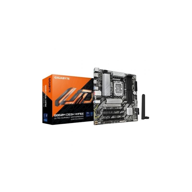 Placa Base Gigabyte B860M DS3H WIFI6E Socket 1851- Micro ATX