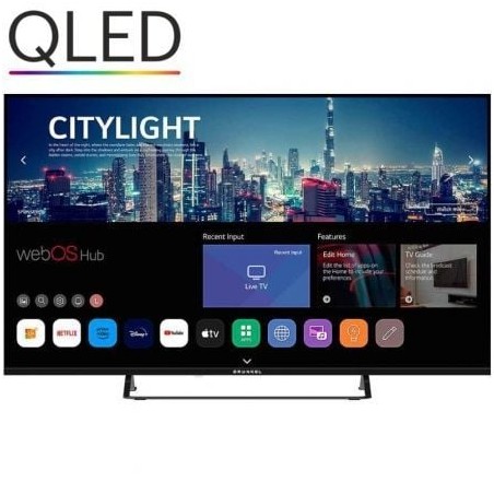 Televisor Grunkel QLED-5025QLEDW 50"- Ultra HD 4K- Smart TV- WiFi