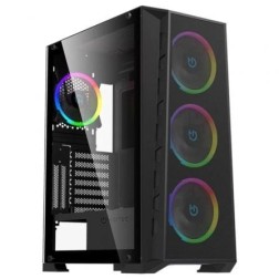 CHASIS ATX HIDITEC MH12 METAL MESH ARGB USB 3-1 TYPE-C