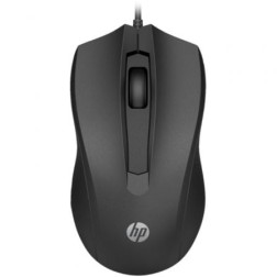 Ratón HP 105- Hasta 1600 DPI- Negro