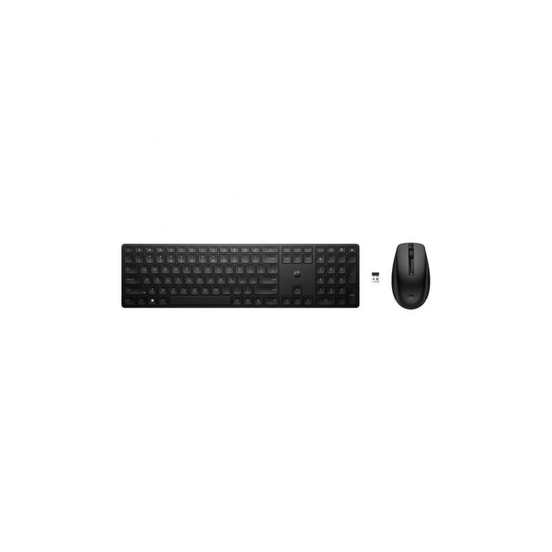 Teclado y Ratón Inalámbricos HP Combo 655- Negro