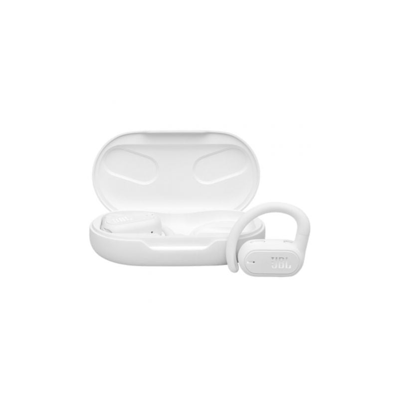Auriculares Bluetooth JBL Soundgear Sense con estuche de carga- Autonomía 8h- Blanco