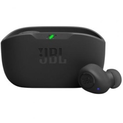 Auriculares Bluetooth JBL Vibe Buds con estuche de carga- Autonomía 8h- Negros