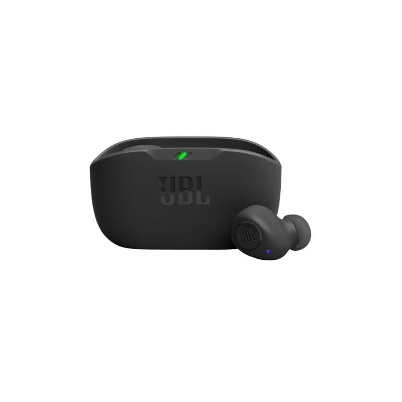 Auriculares Bluetooth JBL Vibe Buds con estuche de carga- Autonomía 8h- Negros Auriculares Bluetooth JBL Vibe Buds con estuche de carga- Autonomía 8h- Negros