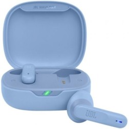 Auriculares Bluetooth JBL Wave Flex con estuche de carga- Autonomía 8h- Azules