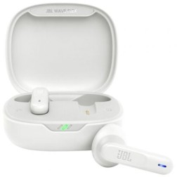 Auriculares Bluetooth JBL Wave Flex con estuche de carga- Autonomía 8h- Blancos