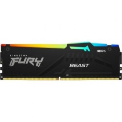 Memoria RAM Kingston FURY Beast RGB 16GB- DDR5- 6000MHz- 1-35V- CL36- DIMM