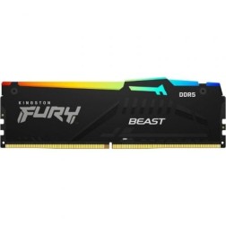 Memoria RAM Kingston FURY Beast RGB 32GB- DDR5- 6000MHz- 1-35V- CL36- DIMM