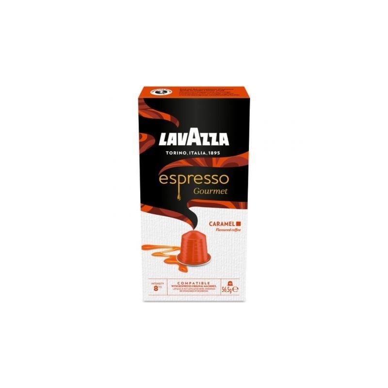 Cápsula Lavazza Espresso Gourmet Caramel para cafeteras Nespresso- Caja de 10 Cápsula Lavazza Espresso Gourmet Caramel para cafeteras Nespresso- Caja de 10