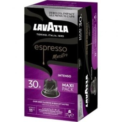 Cápsula Lavazza Espresso Maestro Intenso para cafeteras Nespresso- Caja de 30