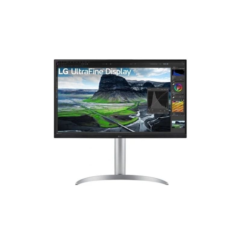 Monitor Profesional LG 27UQ850-W 27"- 4K- Multimedia- Regulable en altura- Plata Monitor Profesional LG 27UQ850-W 27"- 4K- Multimedia- Regulable en altura- Plata