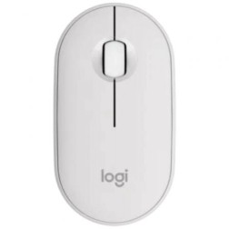Ratón Inalámbrico Logitech Pebble 2 M350S- Hasta 1000 DPI- Blanco