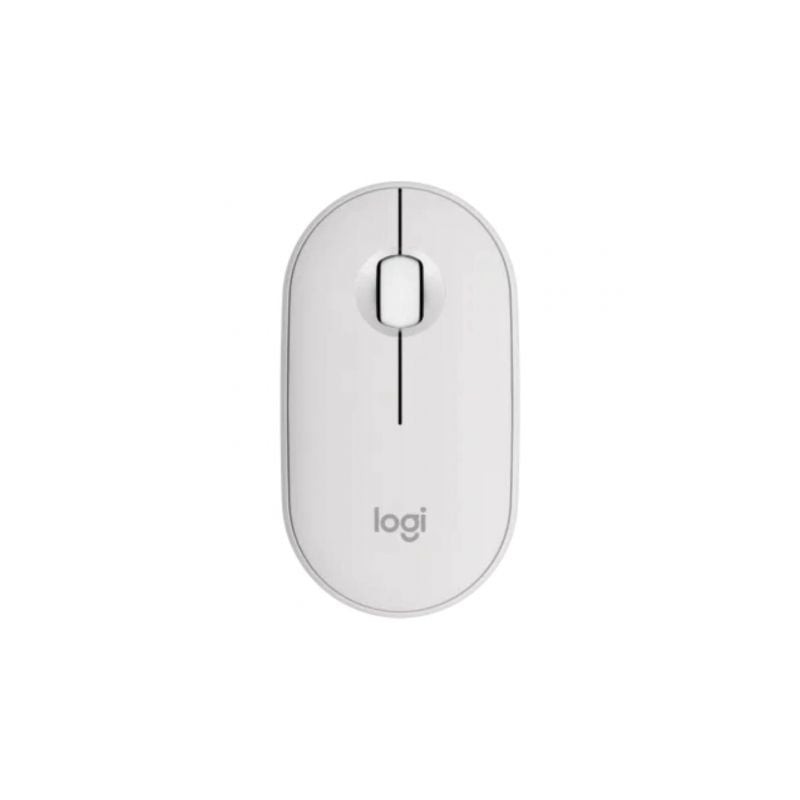 Ratón Inalámbrico Logitech Pebble 2 M350S- Hasta 1000 DPI- Blanco