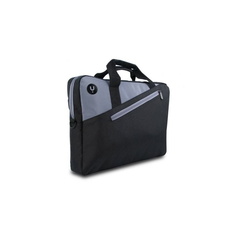 Maletín Monray Ginger para Portátiles hasta 14"- Cinta para Trolley- Negro