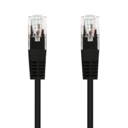CABLE RED UTP CAT6 RJ45 NANOCABLE 0-5M NEGRO