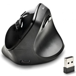Ratón Vertical Inalámbrico NGS EVO Moksha- Batería recargable- Hasta 2400 DPI