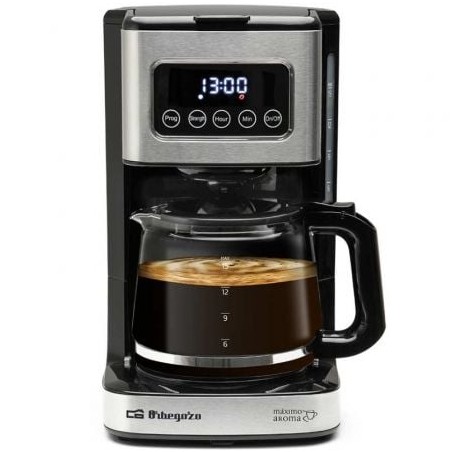 Cafetera de Goteo Orbegozo CG 6015- 15 Tazas- Negra