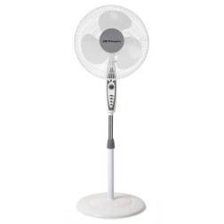 Ventilador de Pie Orbegozo SF 0147- 50W- 3 Aspas 40cm- 3 velocidades