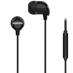 Auriculares Intrauditivos Philips SHE1405BKS-27- con Micrófono- USB Tipo-C- Negros