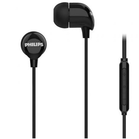 Auriculares Intrauditivos Philips SHE1405BKS-27- con Micrófono- USB Tipo-C- Negros